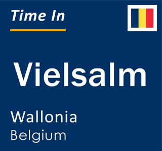 Current local time in Vielsalm, Wallonia, Belgium