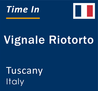Current local time in Vignale Riotorto, Tuscany, Italy
