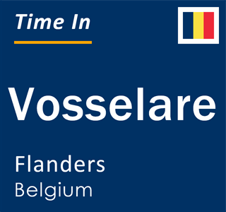 Current local time in Vosselare, Flanders, Belgium