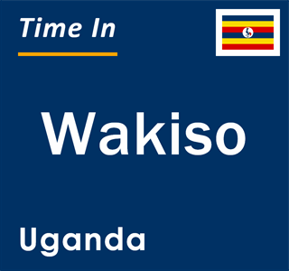 Current local time in Wakiso, Uganda