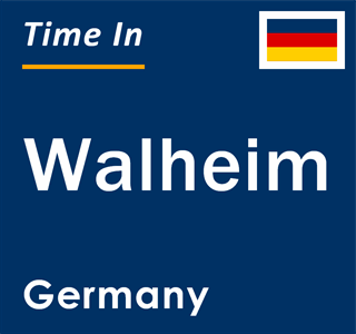 Current local time in Walheim, Germany