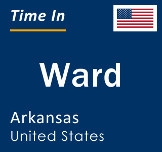 Current local time in Ward, Arkansas, United States