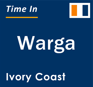 Current local time in Warga, Ivory Coast