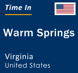 Current Weather Forecast | Warm Springs, Virginia, United States