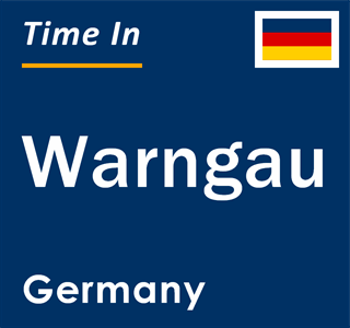 Current local time in Warngau, Germany