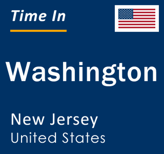 Current local time in Washington, New Jersey, United States