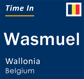 Current local time in Wasmuel, Wallonia, Belgium