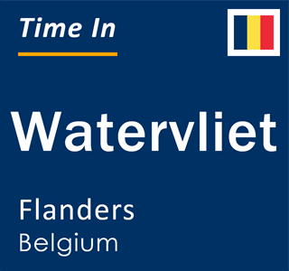 Current local time in Watervliet, Flanders, Belgium