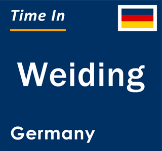 Current local time in Weiding, Germany