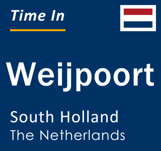 Current local time in Weijpoort, South Holland, The Netherlands