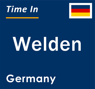Current local time in Welden, Germany