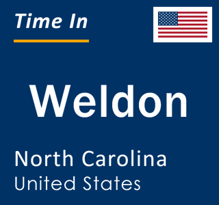 Current local time in Weldon, North Carolina, United States
