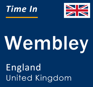 Current local time in Wembley, England, United Kingdom