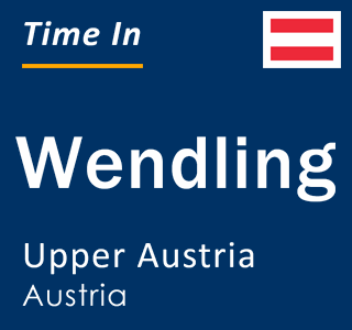 Current local time in Wendling, Upper Austria, Austria