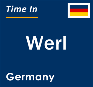 Current local time in Werl, Germany