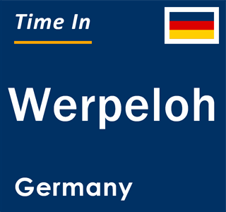 Current local time in Werpeloh, Germany