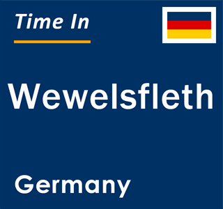Current local time in Wewelsfleth, Germany