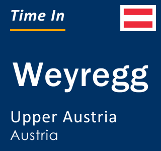 Current local time in Weyregg, Upper Austria, Austria