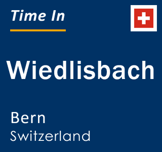 Current local time in Wiedlisbach, Bern, Switzerland
