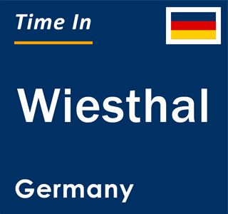 Current local time in Wiesthal, Germany