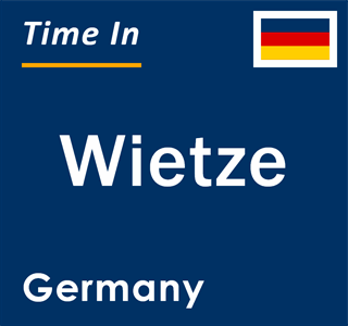 Current local time in Wietze, Germany