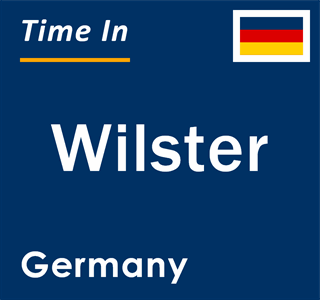 Current local time in Wilster, Germany