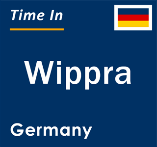 Current local time in Wippra, Germany
