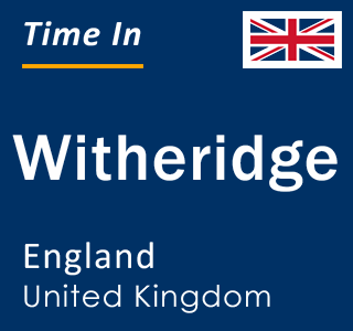 Current local time in Witheridge, England, United Kingdom