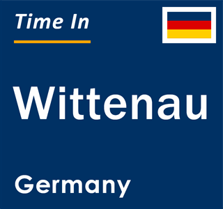 Current local time in Wittenau, Germany