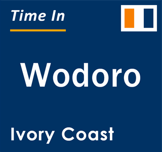 Current local time in Wodoro, Ivory Coast