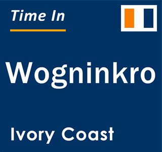 Current local time in Wogninkro, Ivory Coast