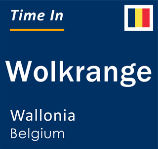 Current local time in Wolkrange, Wallonia, Belgium