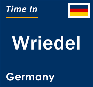 Current local time in Wriedel, Germany