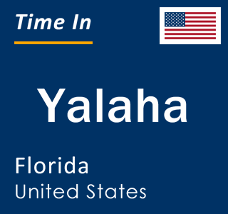 Current local time in Yalaha, Florida, United States