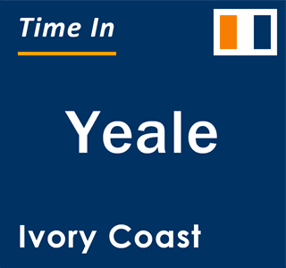 Current local time in Yeale, Ivory Coast