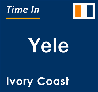 Current local time in Yele, Ivory Coast