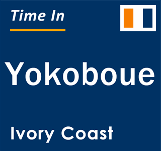 Current local time in Yokoboue, Ivory Coast