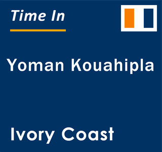 Current local time in Yoman Kouahipla, Ivory Coast