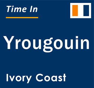 Current local time in Yrougouin, Ivory Coast