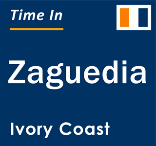 Current local time in Zaguedia, Ivory Coast