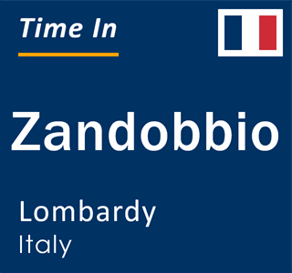 Current local time in Zandobbio, Lombardy, Italy