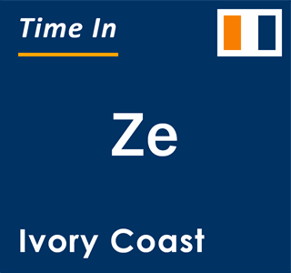 Current local time in Ze, Ivory Coast