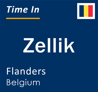 Current local time in Zellik, Flanders, Belgium