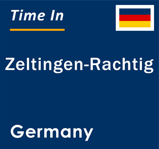 Current local time in Zeltingen-Rachtig, Germany