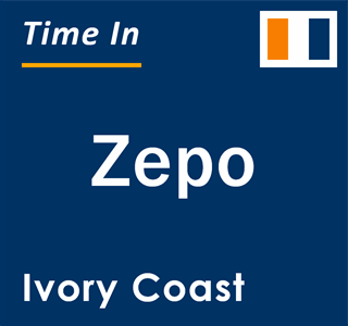 Current local time in Zepo, Ivory Coast