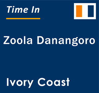 Current local time in Zoola Danangoro, Ivory Coast