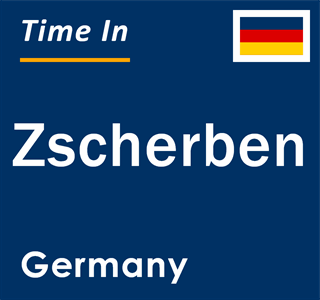 Current local time in Zscherben, Germany
