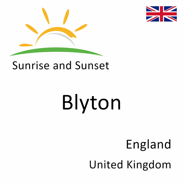 Sunrise and sunset times for Blyton, England, United Kingdom