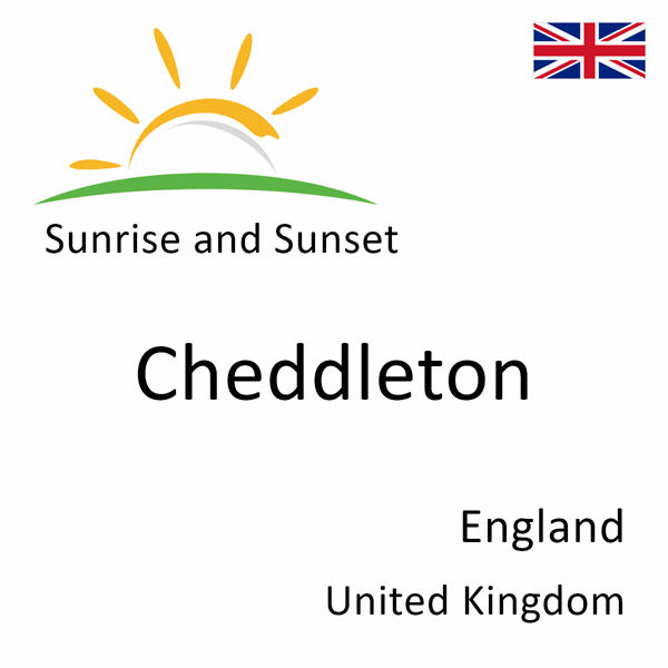 Sunrise and sunset times for Cheddleton, England, United Kingdom