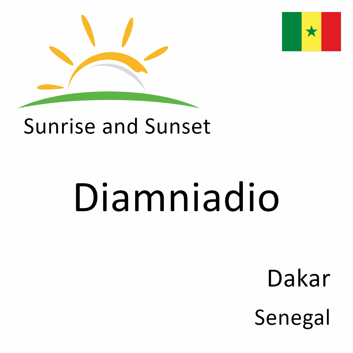 Sunrise And Sunset Times In Dakar